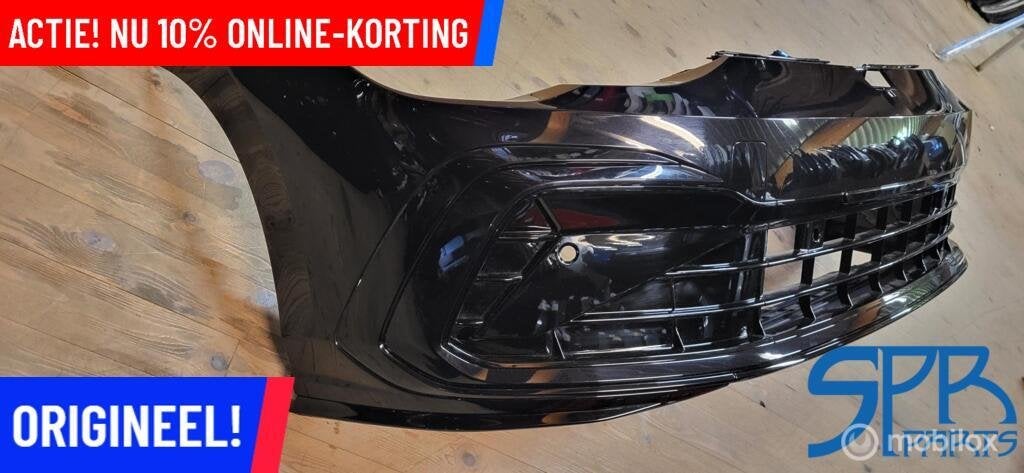 VW GOLF 8 VIII VOORBUMPER LC9X R-LINE 4X PDC BUMPER Compleet, Nieuw, Ophalen of Verzenden, Bumper, Volkswagen