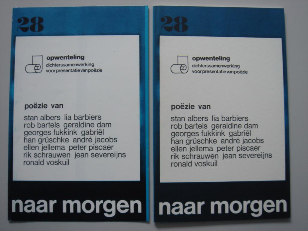 Naar Morgen nr 28, Ophalen of Verzenden, Zo goed als nieuw