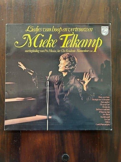 LP  Mieke  Telkamp, LP, Ophalen of Verzenden, Zo goed als nieuw, Levenslied of Smartlap