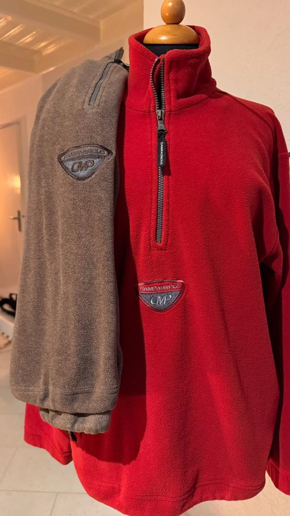 CMP Fleece Trui Rood - Maat M, Ophalen of Verzenden, Zo goed als nieuw, Maat 38/40 (M), Rood