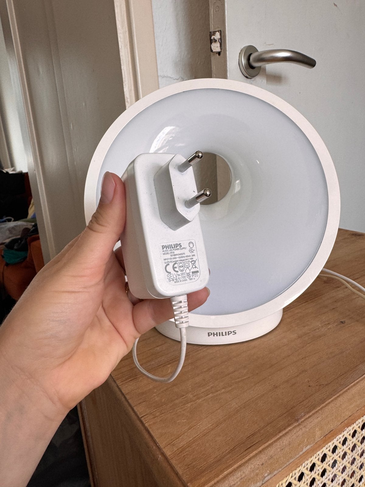 Philips Wake-up Light HF3520 met radio en USB-lader, Ophalen of Verzenden, Zo goed als nieuw