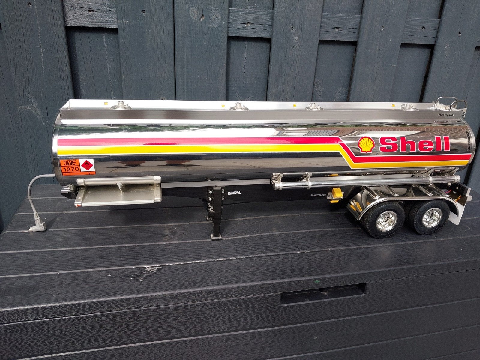 tamiya shell semi trailer, Ophalen, Zo goed als nieuw, Onderdeel
