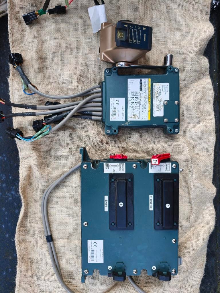 Elektrische Morse gaskabel bediening zonder kabelboom, Watersport en Boten, Ophalen of Verzenden, Gebruikt, Motor en Techniek