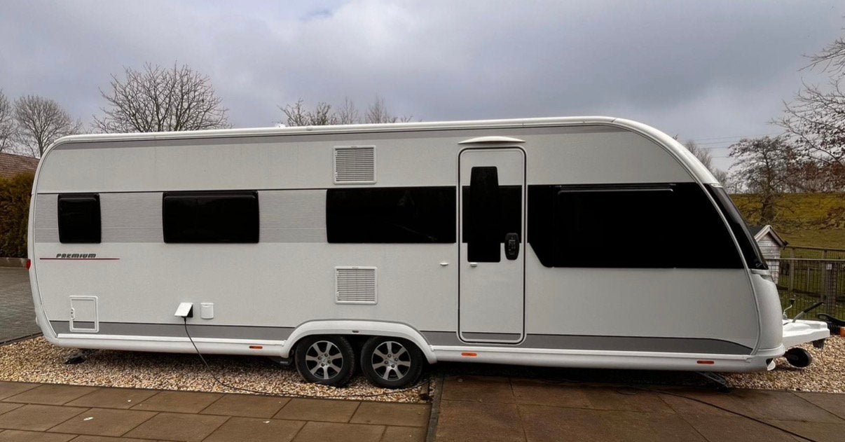 Hobby premium 660 wfu, Caravans en Kamperen, Rondzit, Hobby, Particulier, Lengtebed