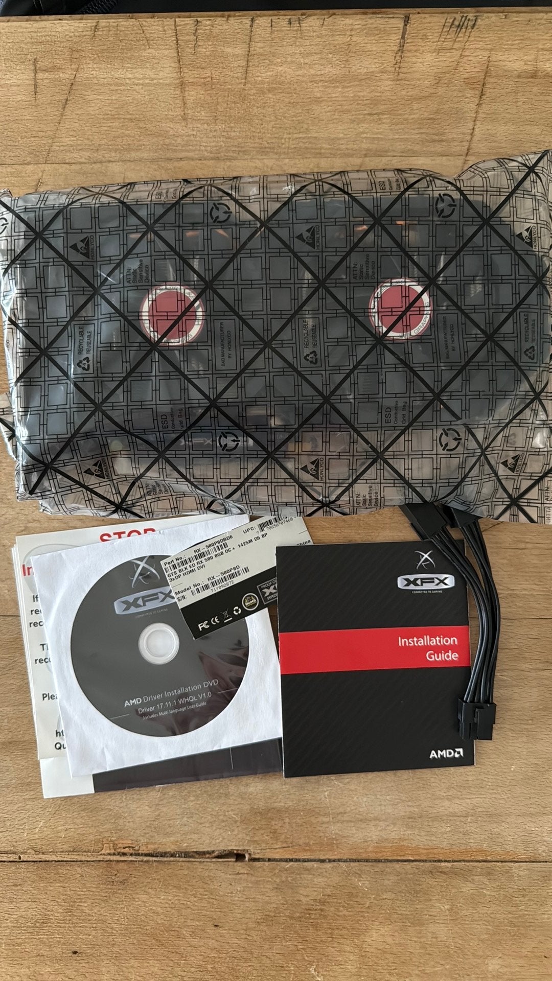 XFX Radeon RX 580 GTS Black Edition - 8 GB, PCI-Express 3, Gebruikt, AMD, Ophalen of Verzenden