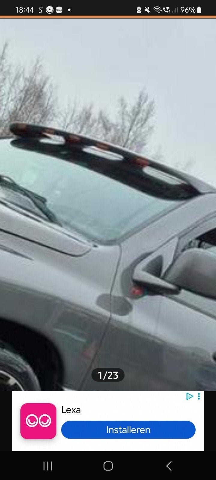 Gezocht deze spoiler voor dodge ram gen 3, Auto-onderdelen, Carrosserie en Plaatwerk, Ophalen of Verzenden, Voor, Dodge, Spatbord