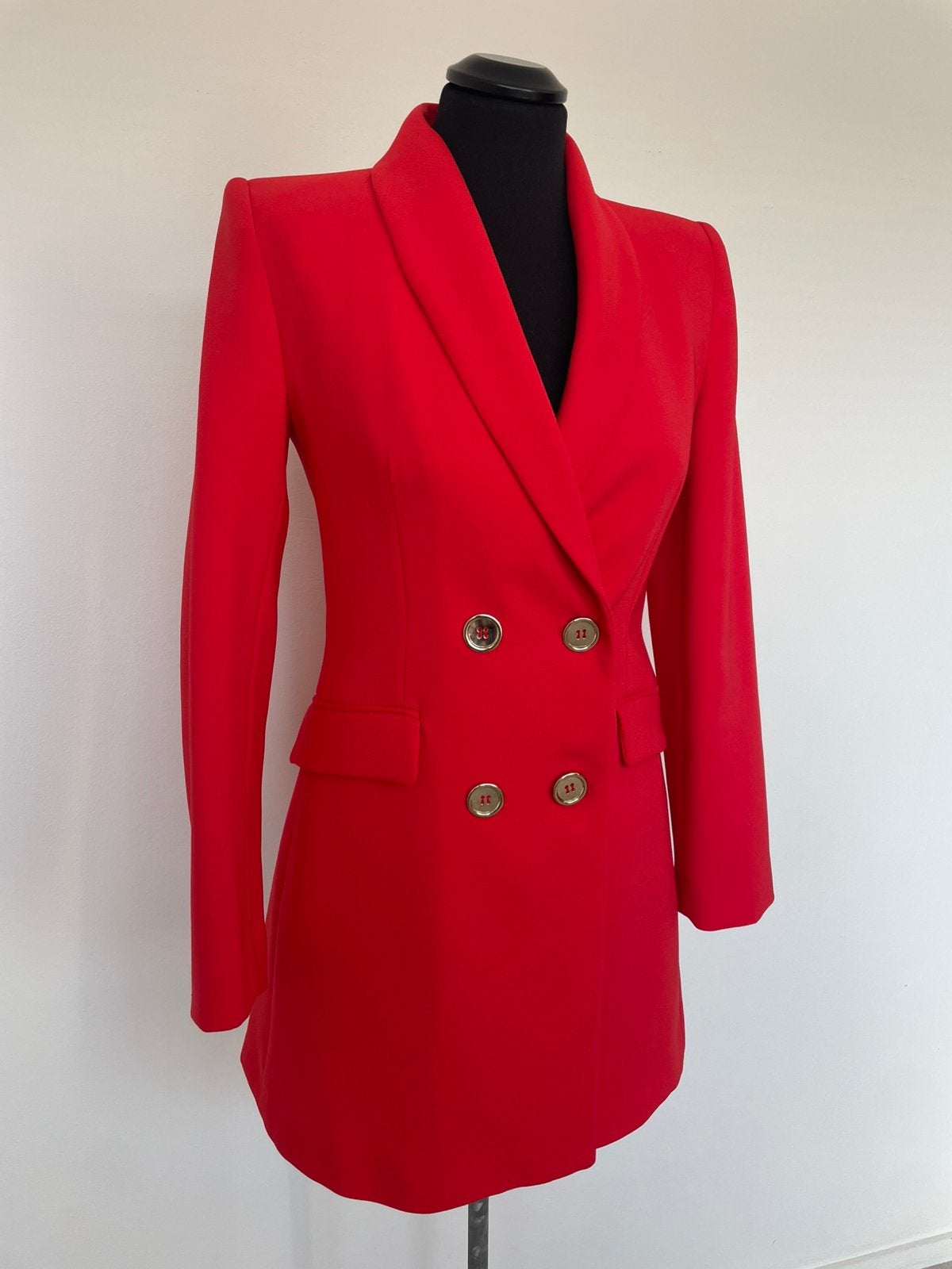 Colbert rood, Kleding | Dames, Ophalen of Verzenden, Zo goed als nieuw, Maat 34 (XS) of kleiner, Rood