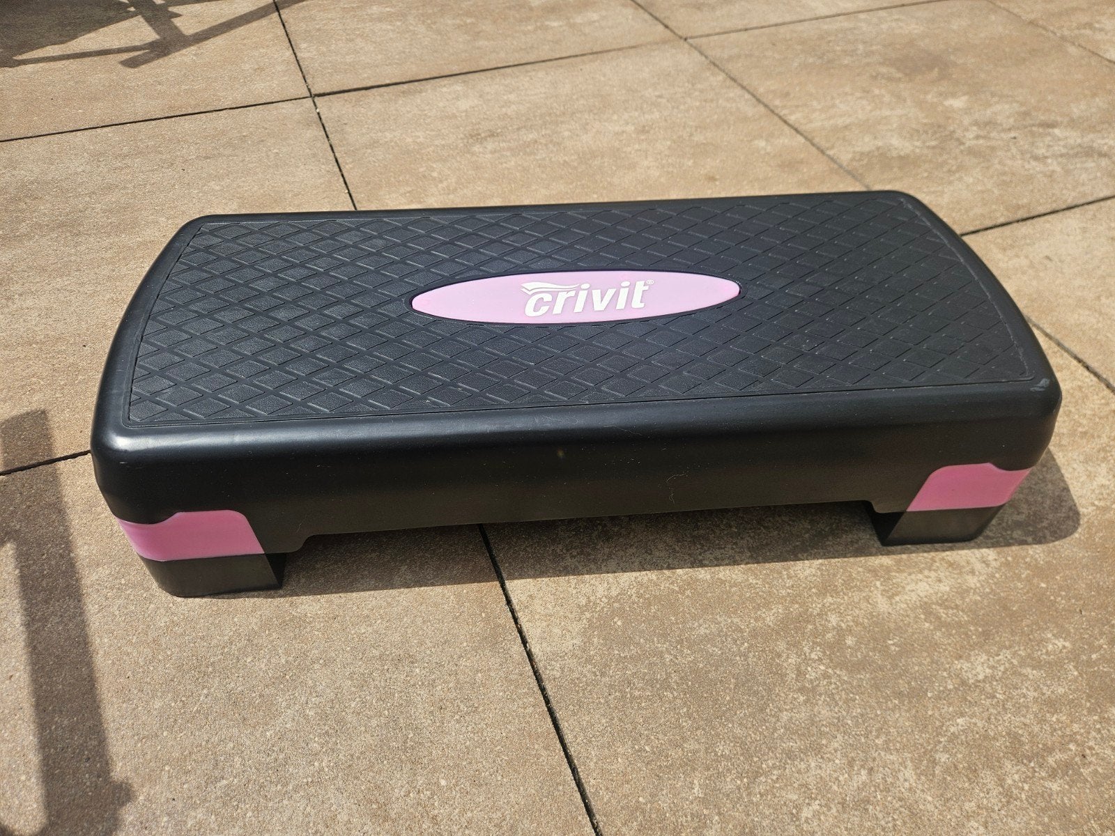 Crivit fitnessbankje / stepbankje - 70x30 cm, Ophalen, Zo goed als nieuw, Buik, Stepbank