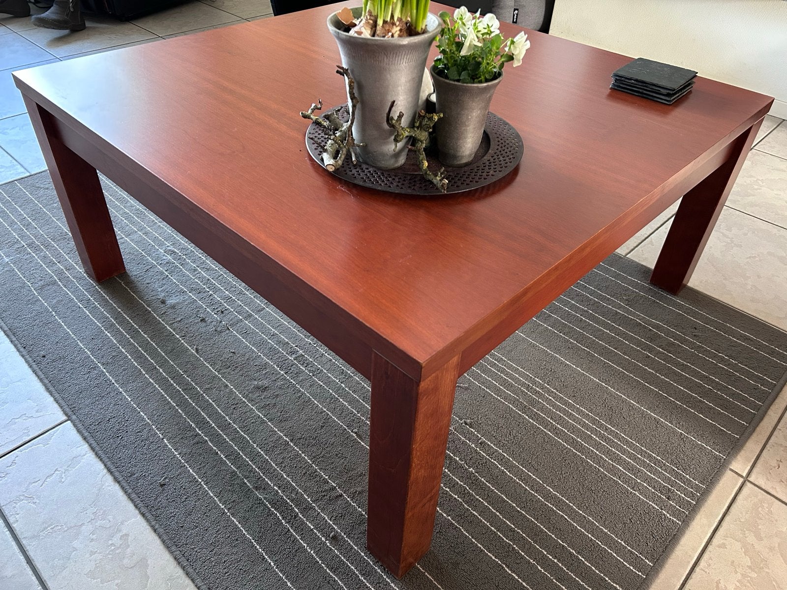 Salontafel 100x100x45cm - Zo goed als nieuw, Ophalen, Vierkant, 50 tot 100 cm, Zo goed als nieuw
