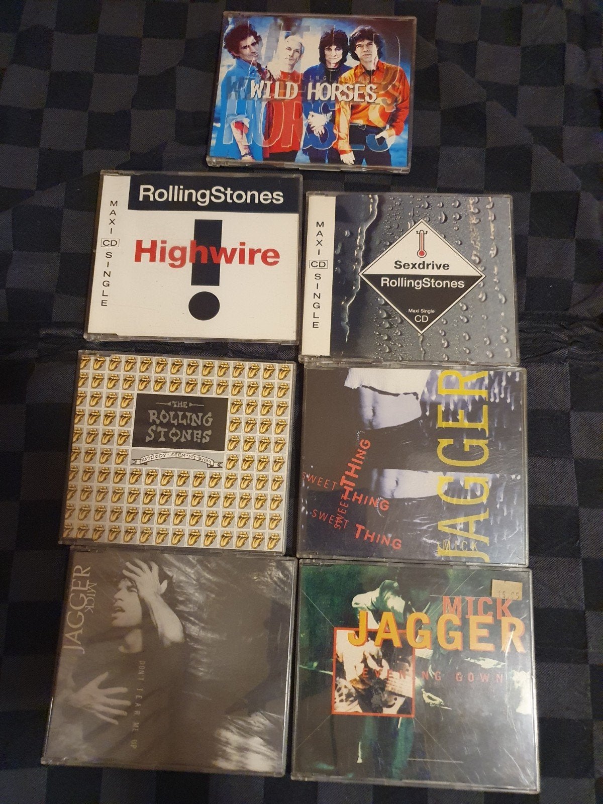 Rolling stones 7 singles voor 10 euro partij collectie cd, Cd's en Dvd's, Cd Singles, 6 singles of meer, Verzenden, Gebruikt, Pop