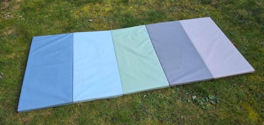 Opvouwbare turnmat - Meerkleurig, Ophalen of Verzenden, Gebruikt, Overige kleuren, Materiaal