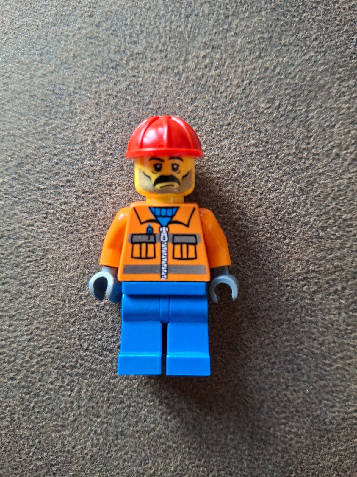Lego poppetje - Bouwvakker, Ophalen of Verzenden, Gebruikt
