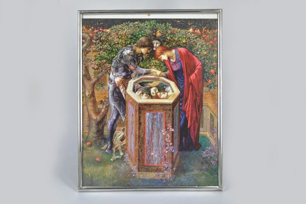 GROTE ZILVEREN FOTOLIJST, Antiek en Kunst, Ophalen of Verzenden, Zilver