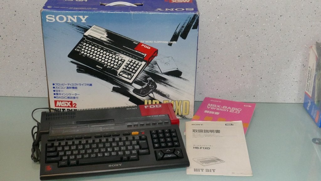 Sony HB-F1XD | MSX2 | HitBit | supermooie staat | BOXED, Ophalen of Verzenden