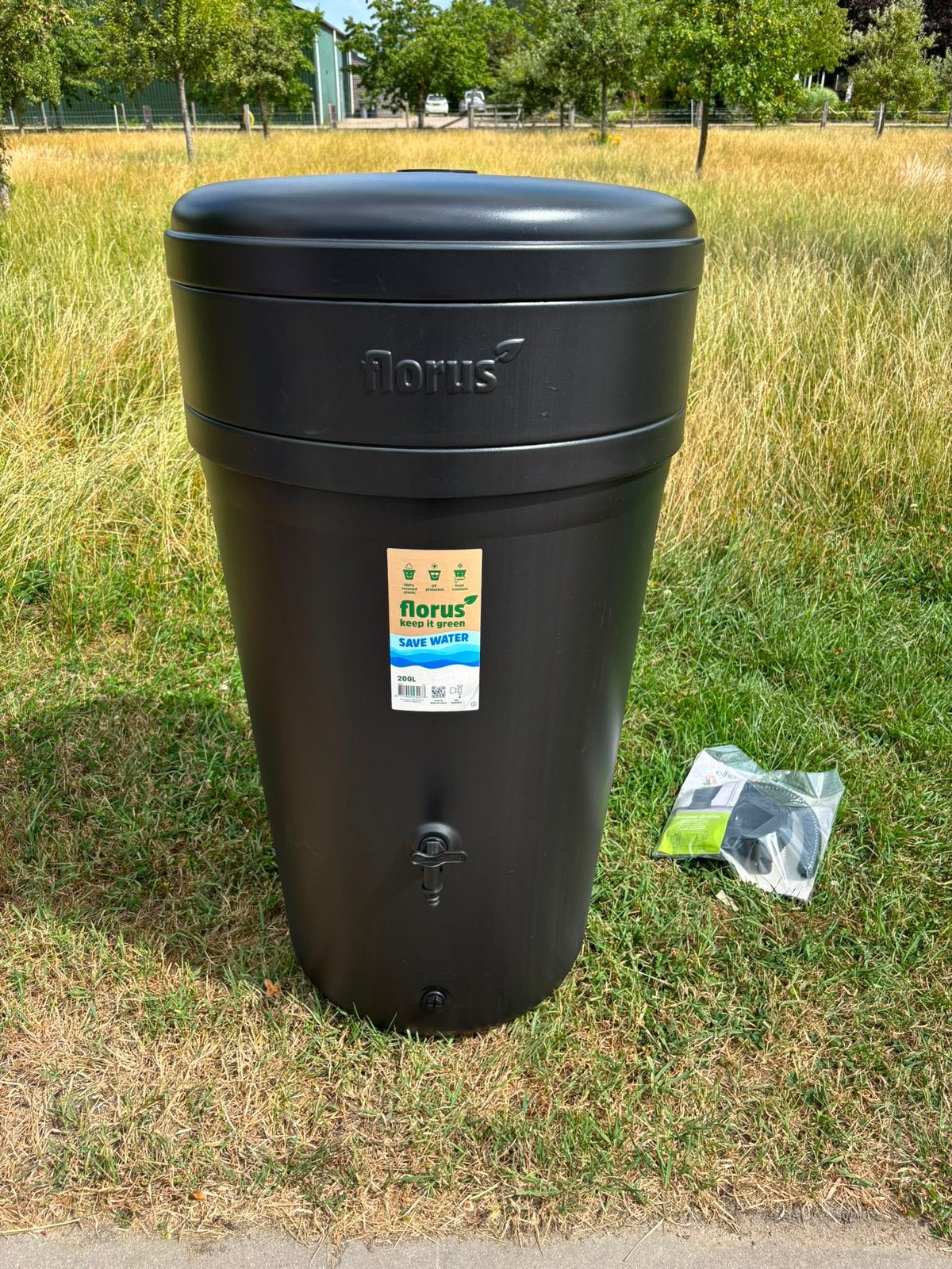 Regenton Florus (nieuw), Tuin en Terras, Ophalen, Kunststof, Met kraantje, 150 liter of meer