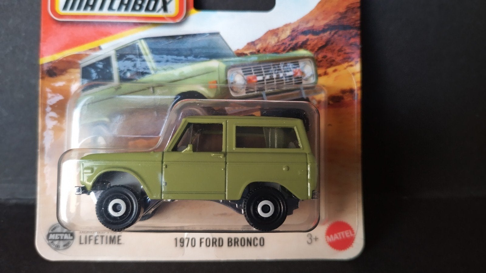Ford Bronco 1970  3inch Matchbox Pol, Auto, Verzenden, Nieuw, M