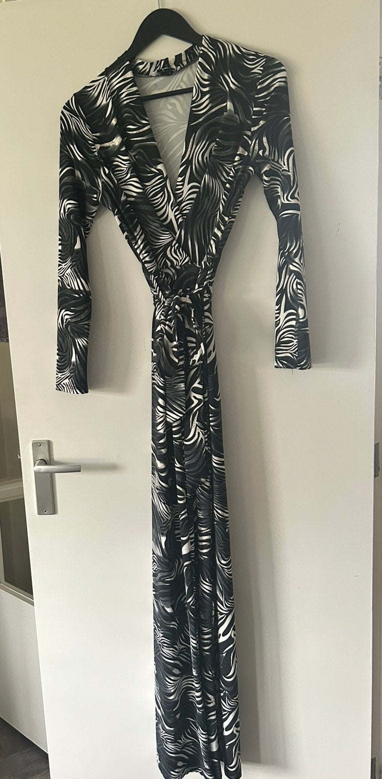 By Swan jumpsuit wit/grijs, maat L, Ophalen of Verzenden, Nieuw, Maat 42/44 (L), Meerkleurig