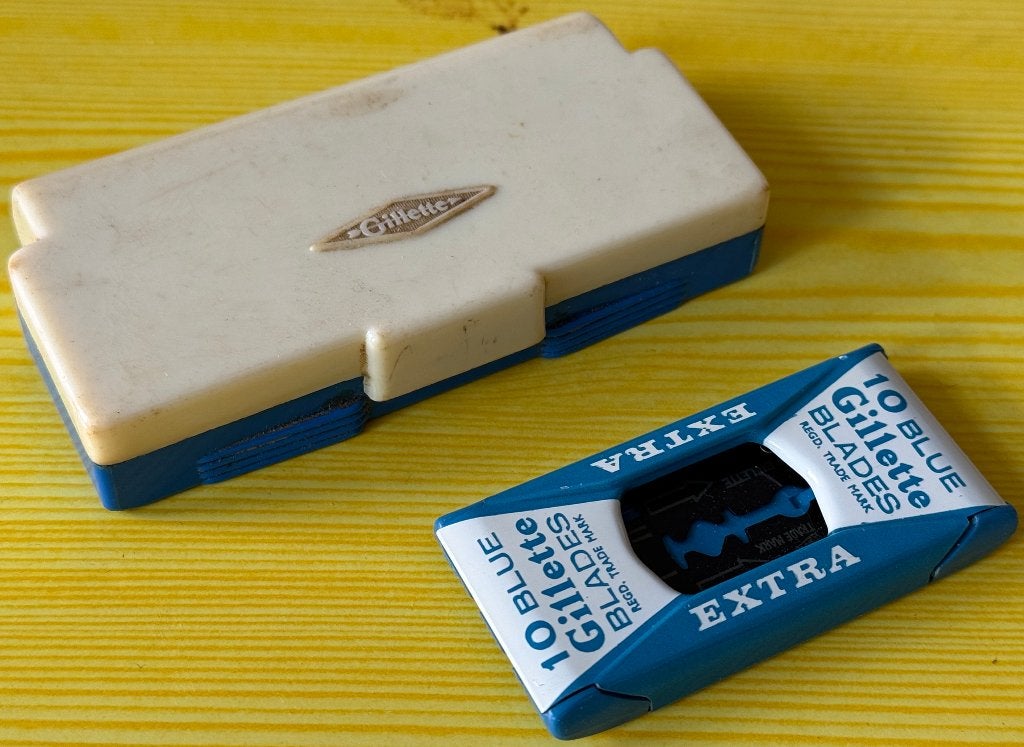 Gillette scheergerei jaren 50, Verzenden, Gebruikt