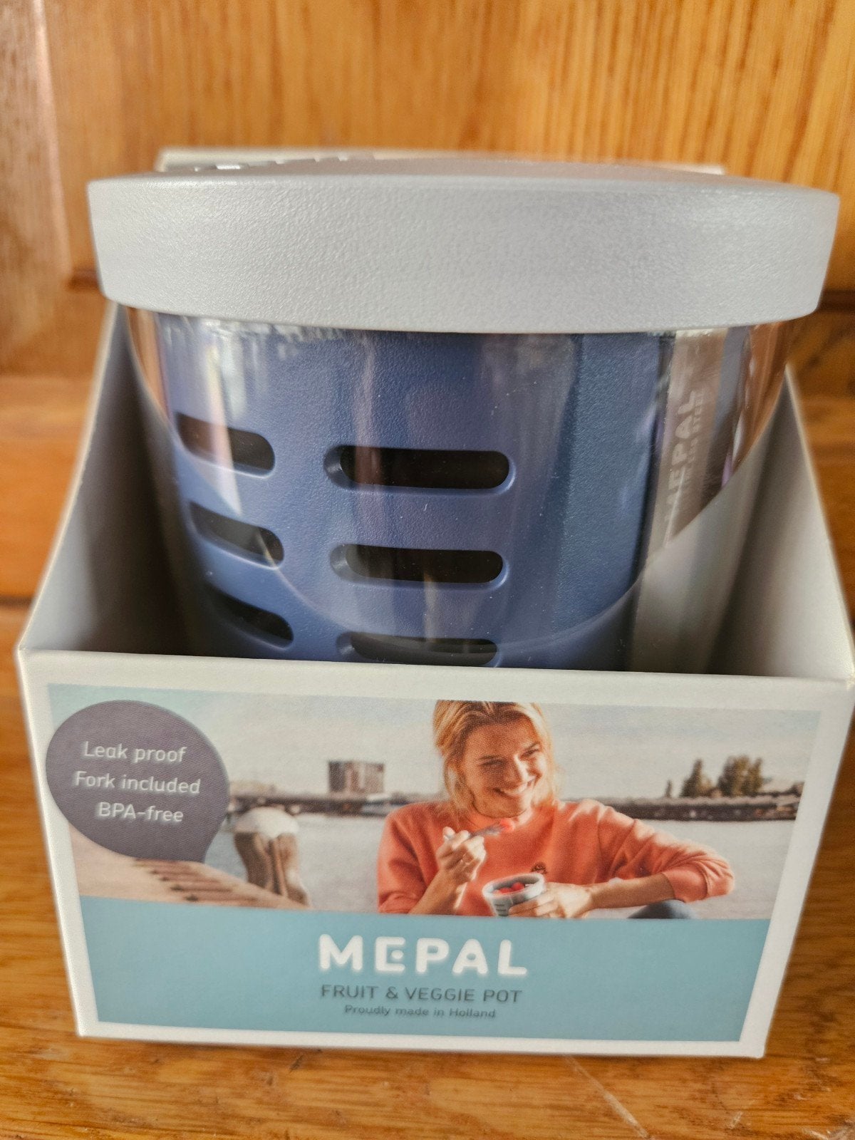 Mepal Fruit & Veggiepot - Lekvrij en BPA-vrij, Kunststof, Nieuw, Ophalen of Verzenden, Overige merken