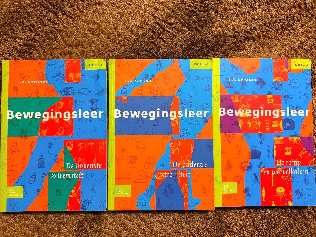 Bewegingsleer 1, 2 & 3, zie beschrijving, Boeken, Studieboeken en Cursussen, Zo goed als nieuw, HBO, Beta, Ophalen of Verzenden