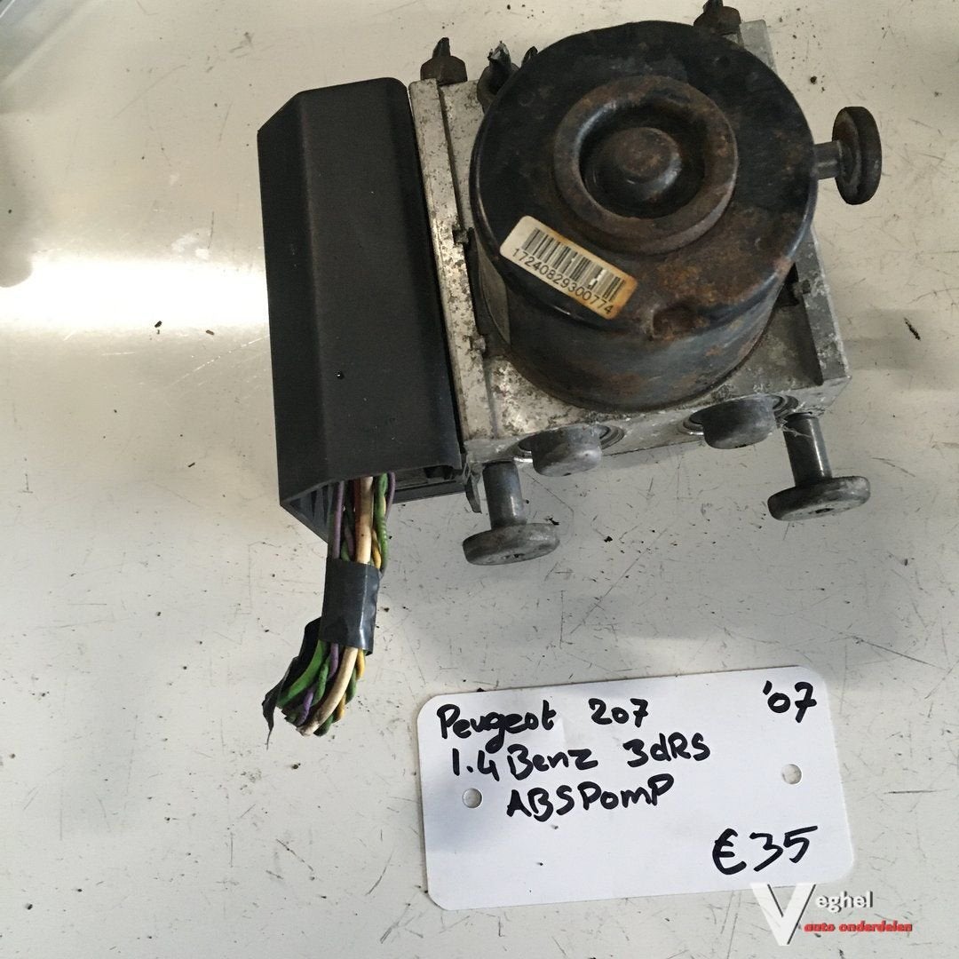 Peugeot 207 1.4  8 v benzine 2007 ABS Pomp 3TU7C112F6