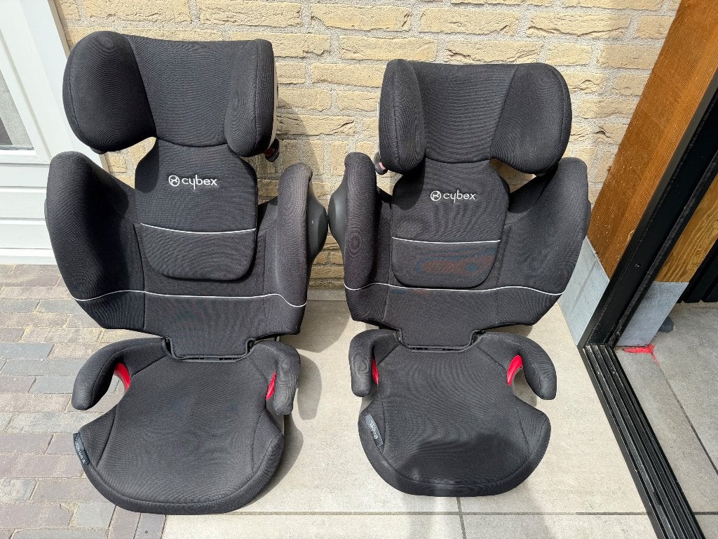 Cybex Solution m fix SL zwart, groep 2-3 (15-36kg), Ophalen, Gebruikt