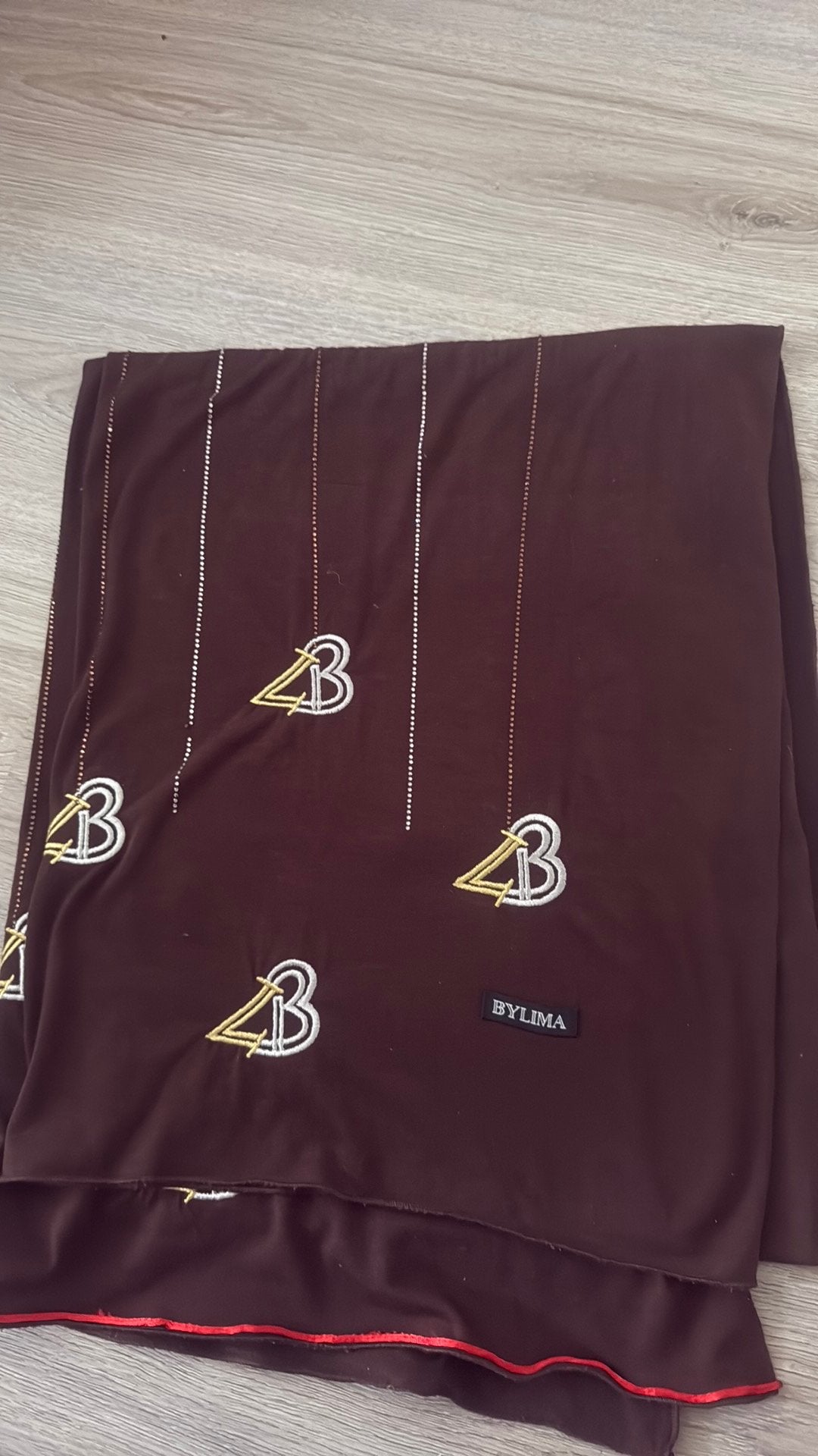 Mooie Bylima sjaal - Bruin - Zo goed als nieuw, Kleding | Dames, Mutsen, Sjaals en Handschoenen, Ophalen of Verzenden, Zo goed als nieuw