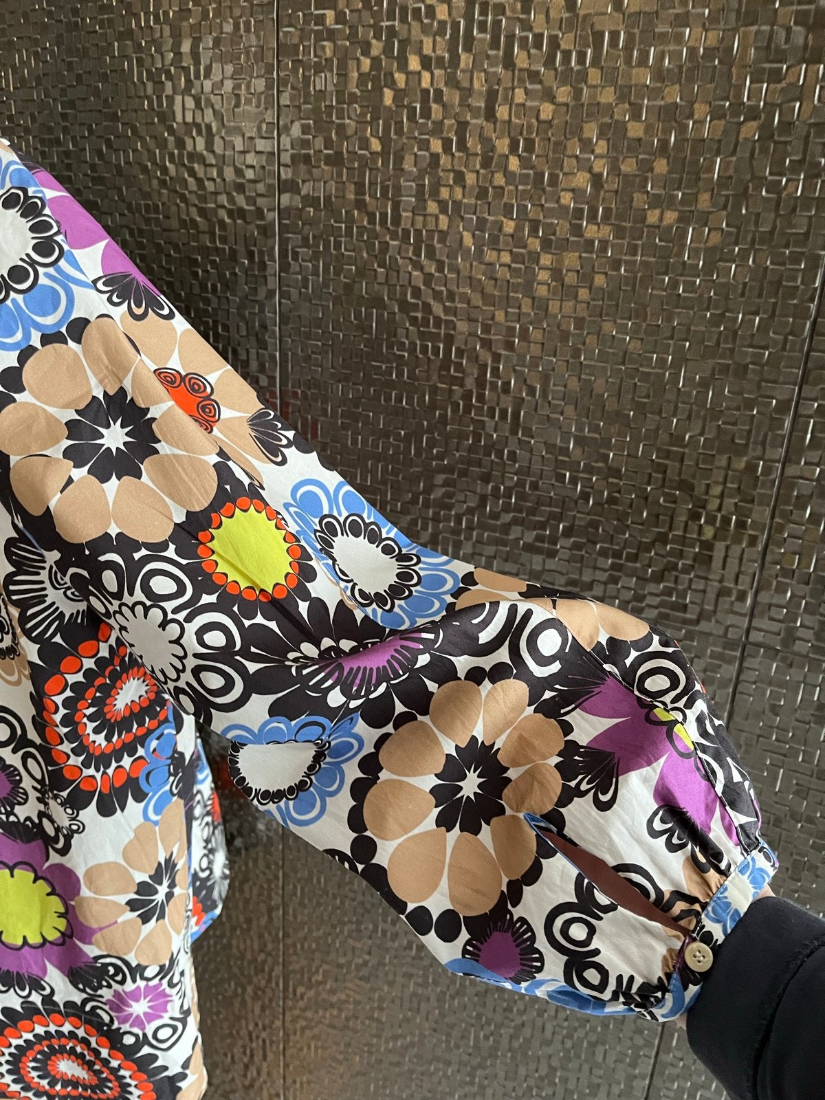 Luisa Cerano Blouse Maat 42 - Kleurrijke Bloemenprint, Kleding | Dames, Verzenden, Zo goed als nieuw, Maat 42/44 (L), Meerkleurig