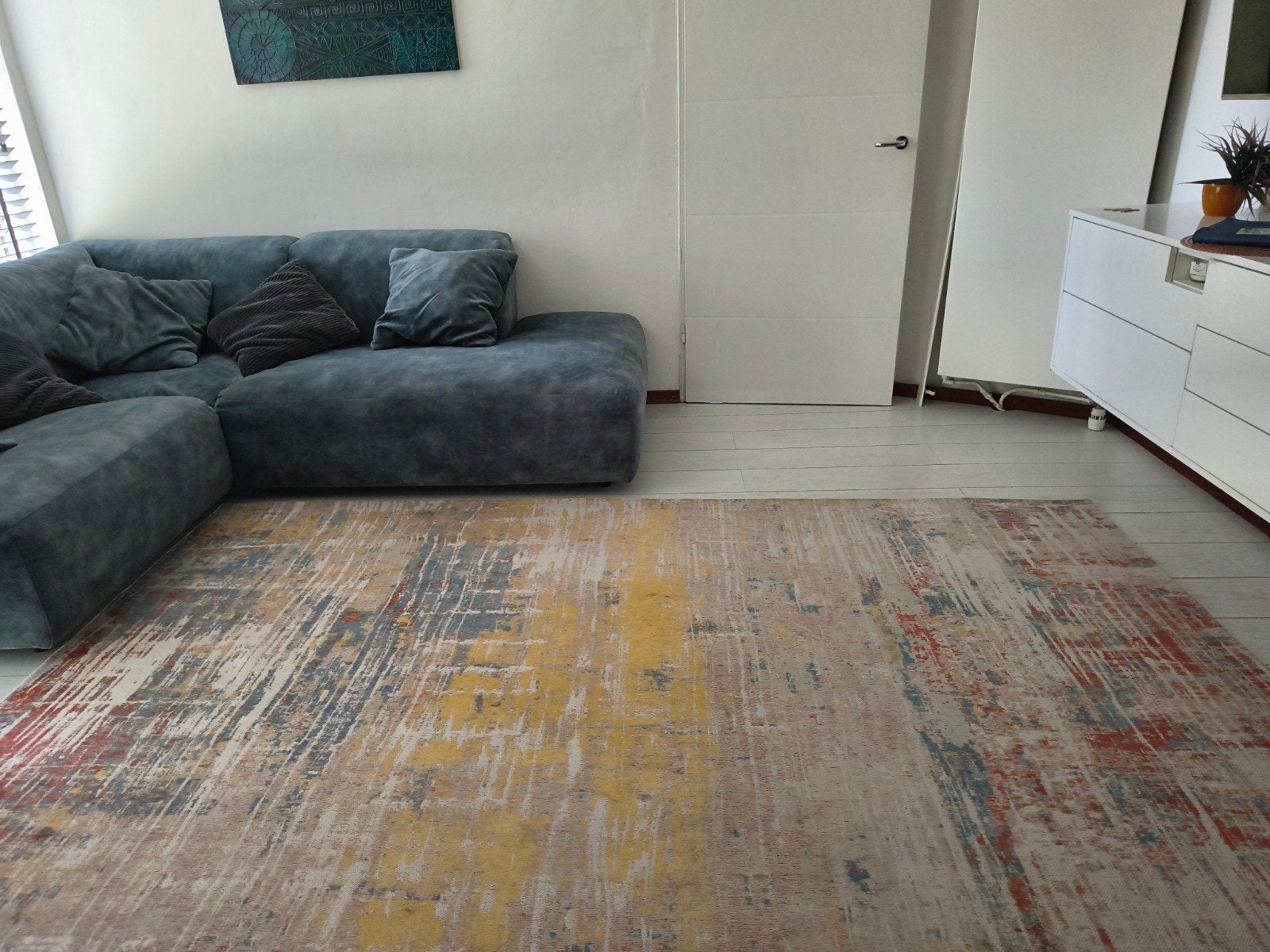 Louis de Poortere vloerkleed 200 x 280 cm zo goed als nieuw, Huis en Inrichting, Stoffering | Tapijten en Kleden, Zo goed als nieuw