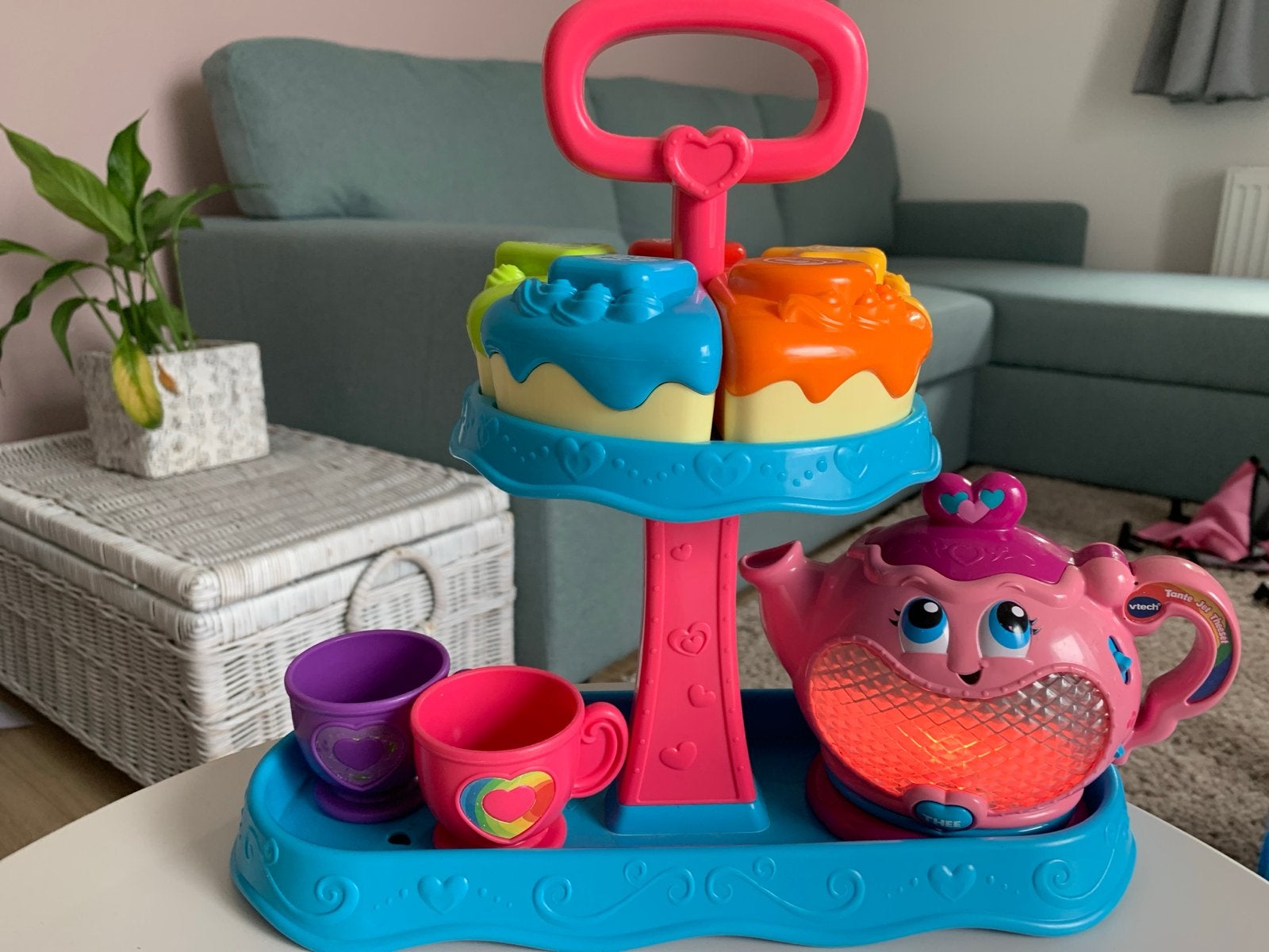 VTech Theeparty Theeservies met Licht en Geluid, Kinderen en Baby's, Ophalen, Gebruikt, Jongen of Meisje