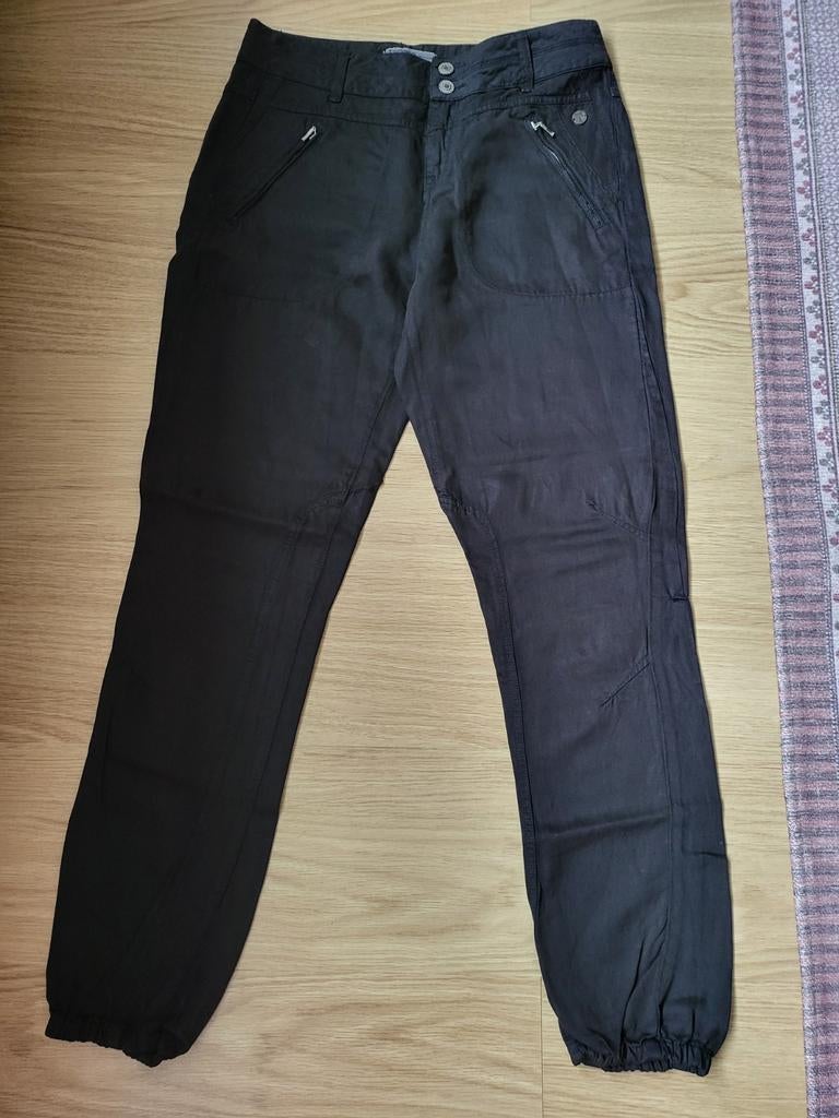 Summum Woman Zwarte Broek Maat 36 (S), Summum Woman, Zwart, Ophalen of Verzenden, Zo goed als nieuw