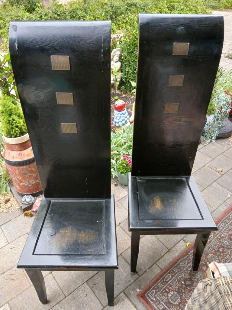 Deze stoelen lijken Black Elmwood Zhou Yi stoelen te zijn, e, Ophalen