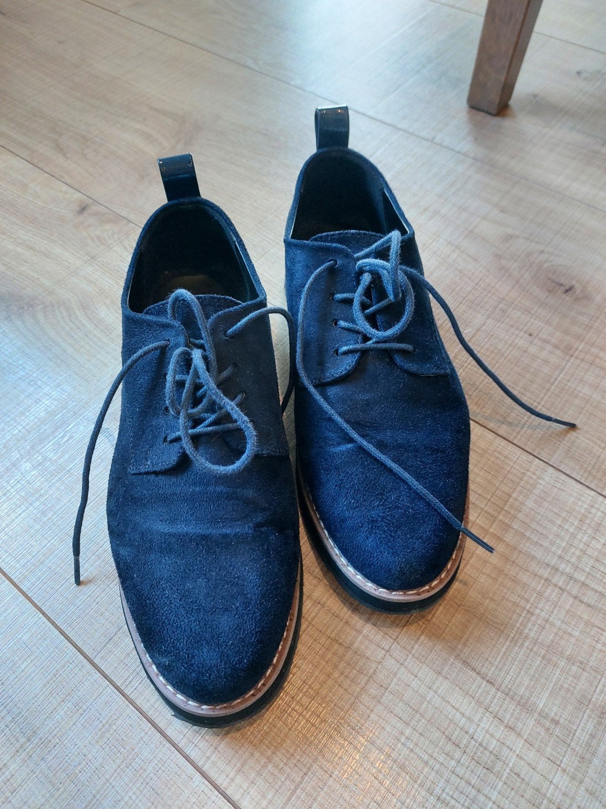 Anna Field suède veterschoenen - Maat 40, Kleding | Dames, Schoenen, Anna Field, Schoenen met lage hakken, Blauw, Ophalen of Verzenden