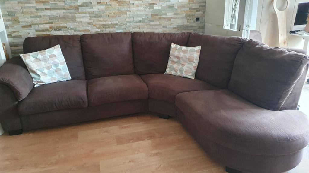 Grote hoekbank Tidafors Ikea, Huis en Inrichting, Ophalen, Gebruikt, Stof