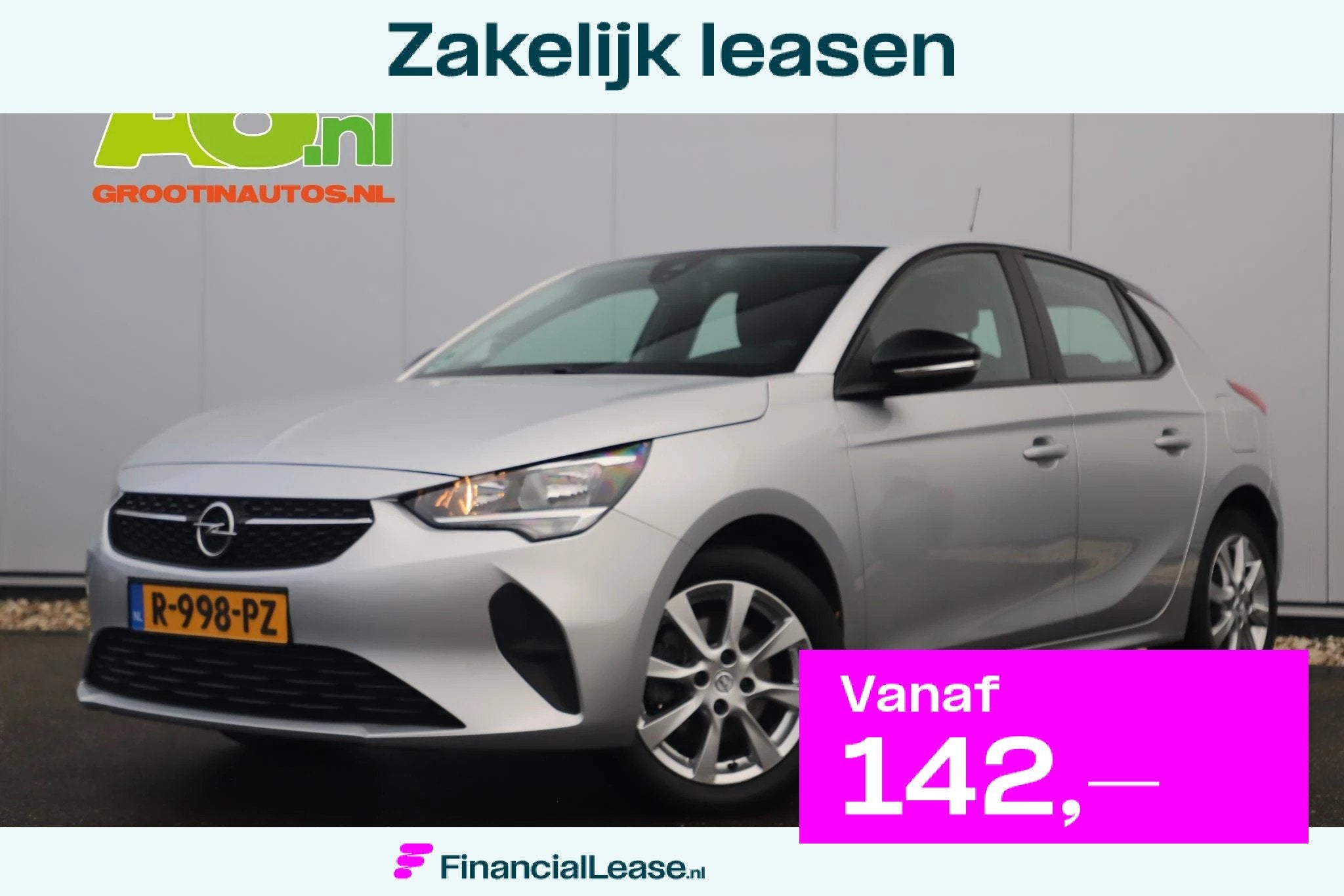 Opel Corsa 1.2 Edition 102PK 16 inch LMV Carplay Android Nav, Voorwielaandrijving, Stof, Gebruikt, Met garantie (alle)