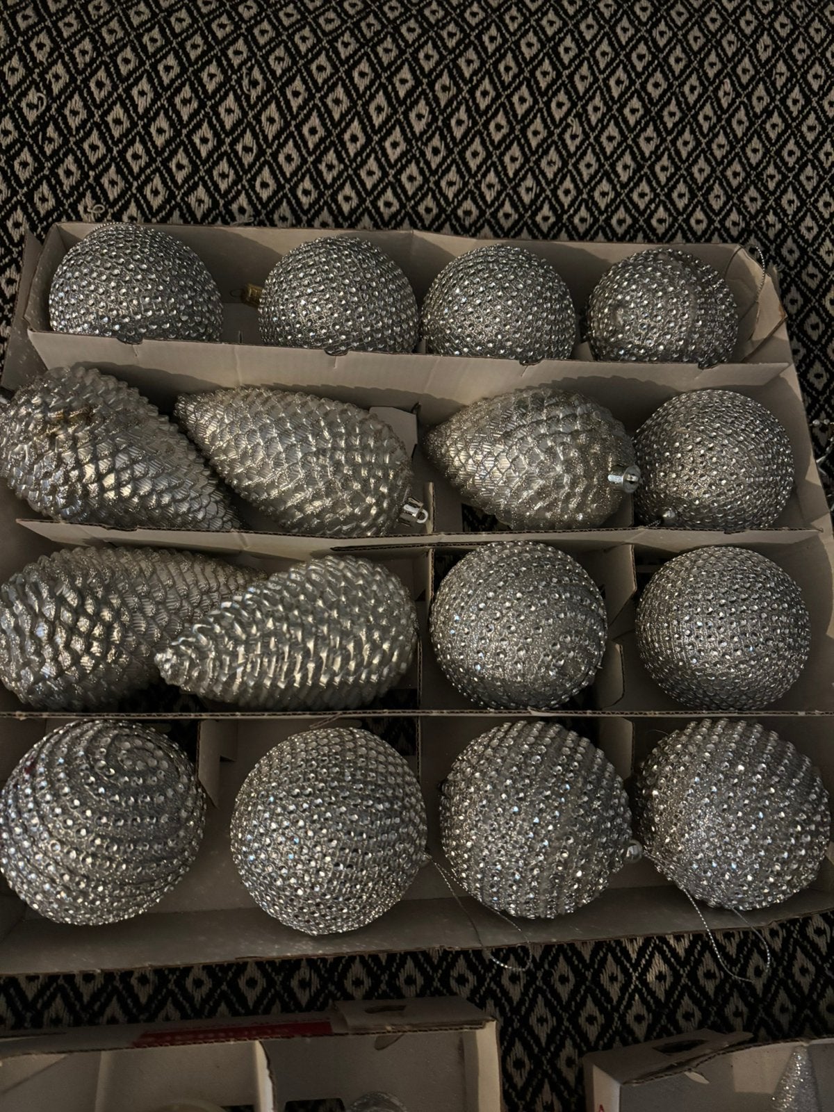 Zilveren kerst items, Ophalen of Verzenden, Zo goed als nieuw