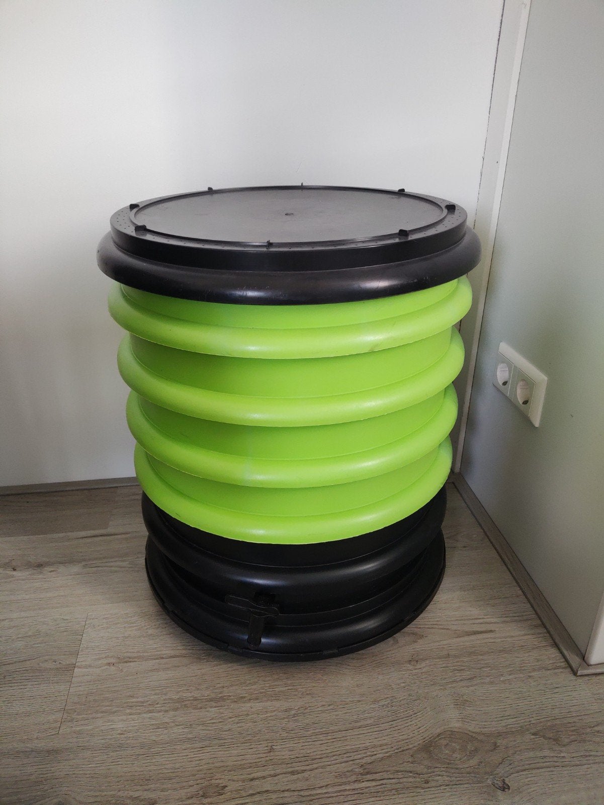 Wormenbak composteer ton, Ophalen, Compostbak