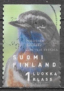 FINLAND 1 LK Vogelzegel - Blauwborst - 1999, Verzenden, Finland, Gestempeld