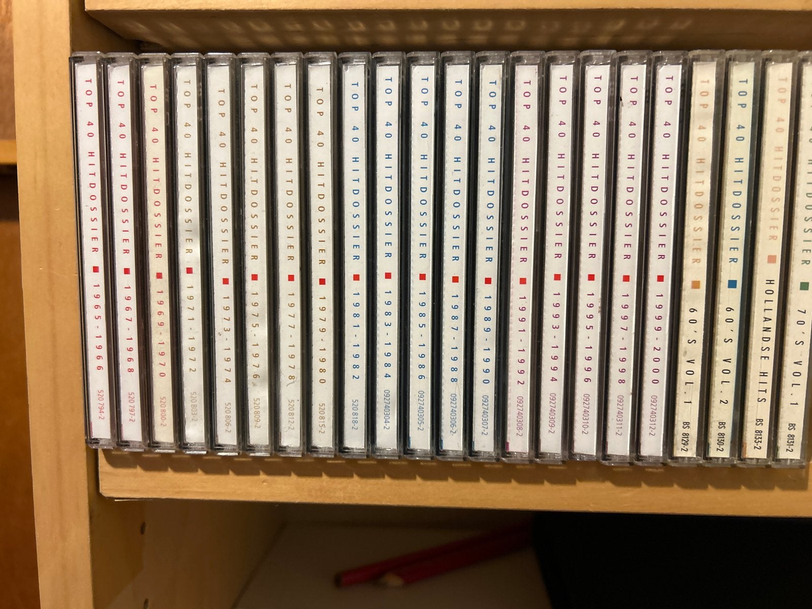 Top 40 Hitdossier CD Collectie - Diverse Jaren en Genres, Gebruikt, Pop, Ophalen of Verzenden, Verzamelalbum