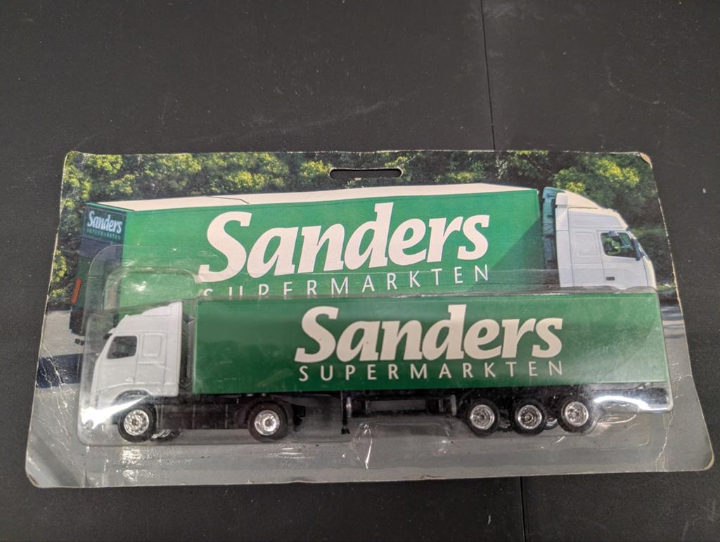 Miniatuur vrachtwagen Sanders Supermarkten, Ophalen of Verzenden, Nieuw, Overige merken