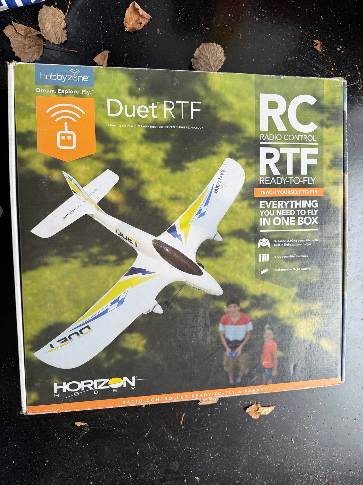 HobbyZone Duet RTF RC Vliegtuig GEBRUIKT, Hobby en Vrije tijd, Modelbouw | Radiografisch | Vliegtuigen, Ophalen of Verzenden, Gebruikt