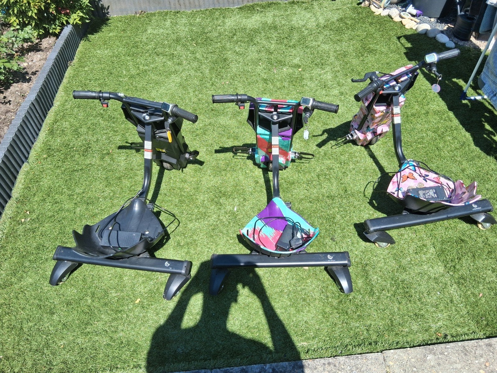 Drift trikes, Ophalen