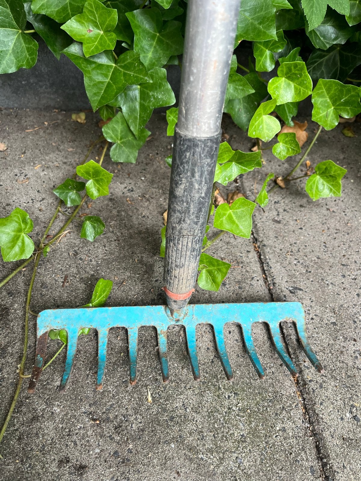 Gardena Hark met steel 130 cm combisystem, Ophalen, Gebruikt, Hark