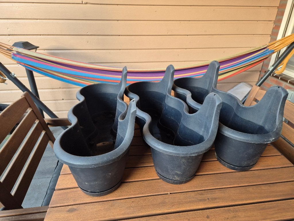 Tuinpotten, Tuin en Terras, Ophalen, Overige materialen, 40 cm of meer, Zo goed als nieuw