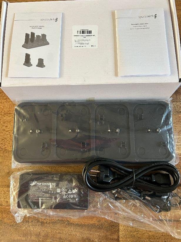 ➡️ NW Spectralink MultiCharger Versity ACH0000107 ACH0000100, Ophalen of Verzenden, Nieuw, 4 handsets of meer