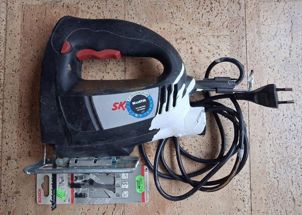 Skil decoupeerzaag zaag 4003 igst + extra zaagjes, Decoupeerzaag, Ophalen of Verzenden, 30 tot 70 mm, Minder dan 600 watt
