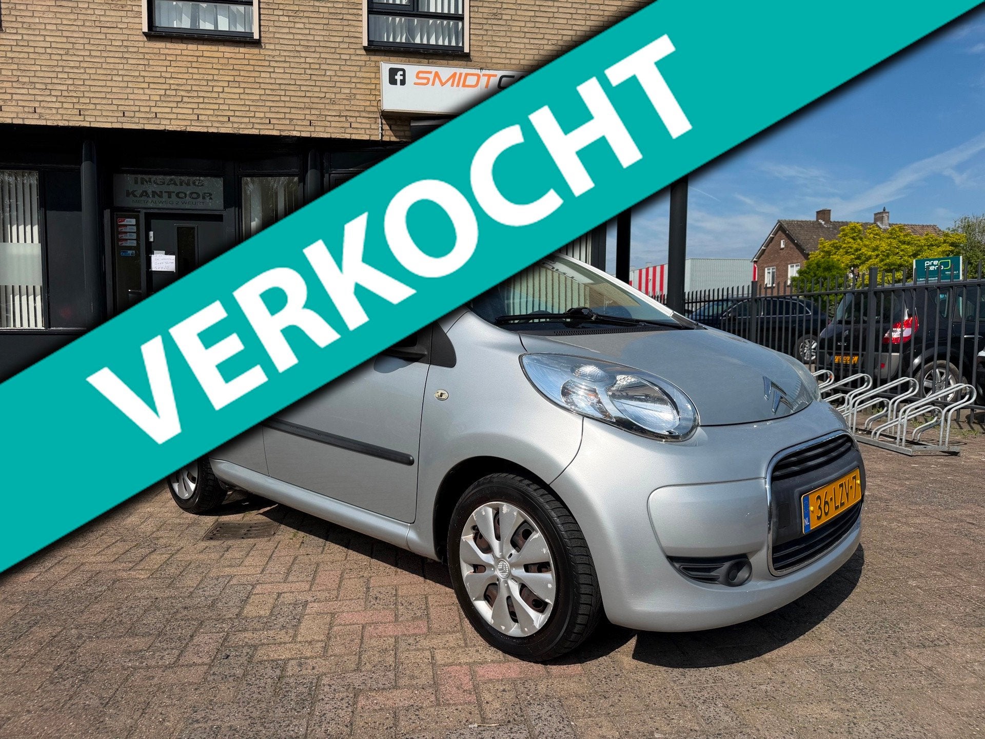 Citroen C1 1.0-12V Ambiance Automaat, Stof, 4 stoelen, C1, 68 pk