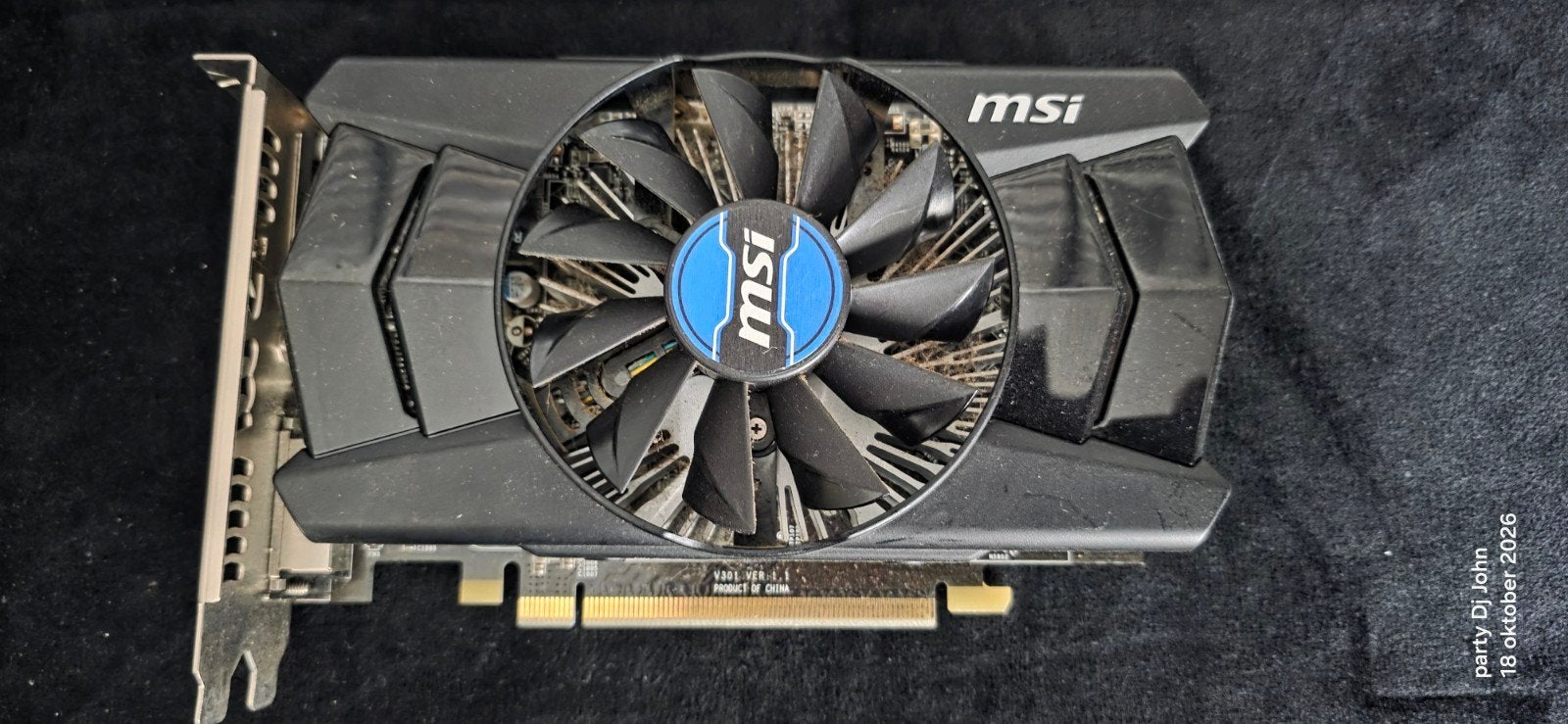 MSI Videokaart - Gebruikt, Goede Staat, PCI-Express 3, Gebruikt, HDMI, Ophalen of Verzenden