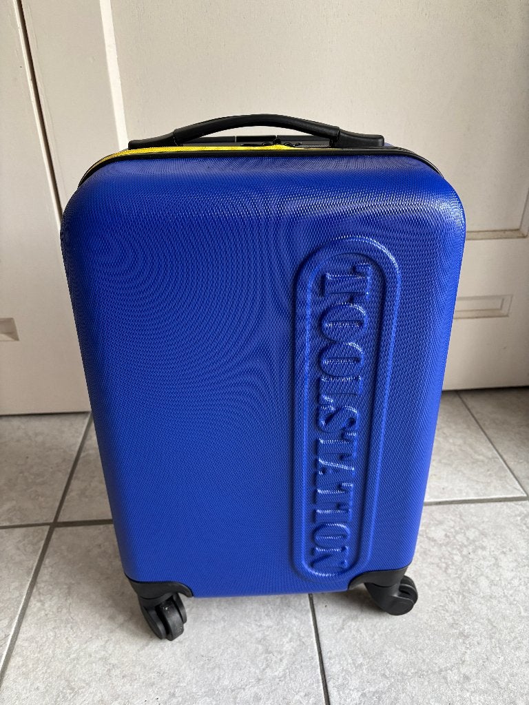 reiskoffer op wieltjes toolstation, 40 tot 60 cm, Blauw, Ophalen of Verzenden, Wieltjes
