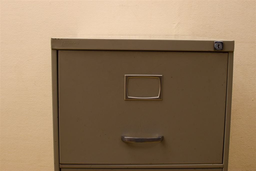 Triumph Metalen ladekast/ archiefkast 48248, Huis en Inrichting, Kasten | Roldeurkasten en Archiefkasten, Minder dan 50 cm, Gebruikt